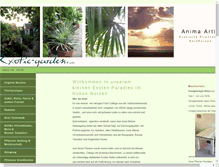 Tablet Screenshot of exoten-pflanzen.de